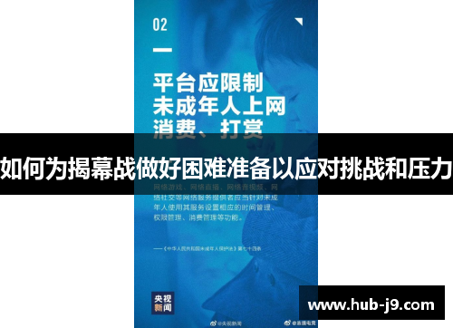 如何为揭幕战做好困难准备以应对挑战和压力